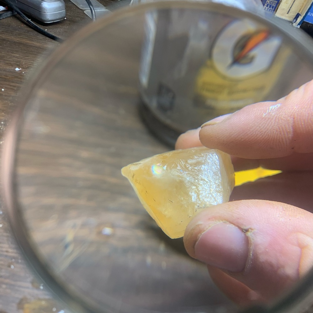 Opal tumbled and cut